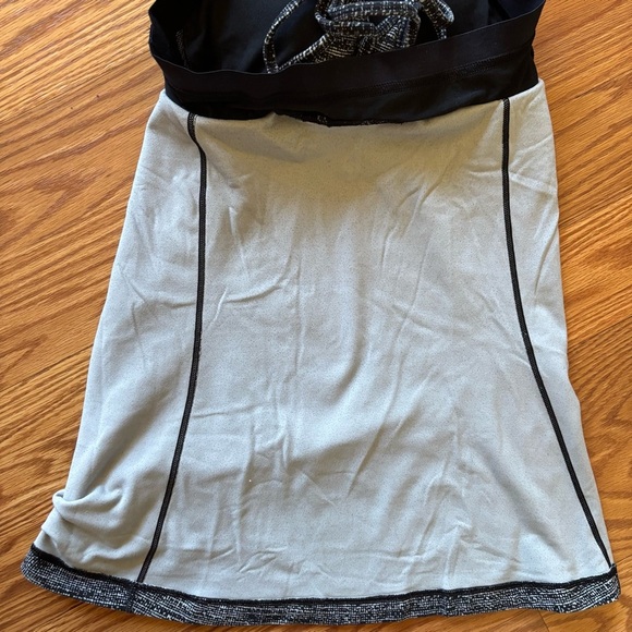 Lululemon Free To Be Tank Size 4 Black/Gray Strappy Back Soft - Picture 5 of 6